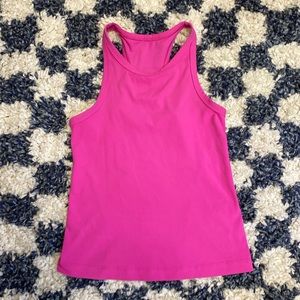 Lululemon Cool Racerback Short Tank Top Sonic Pink
